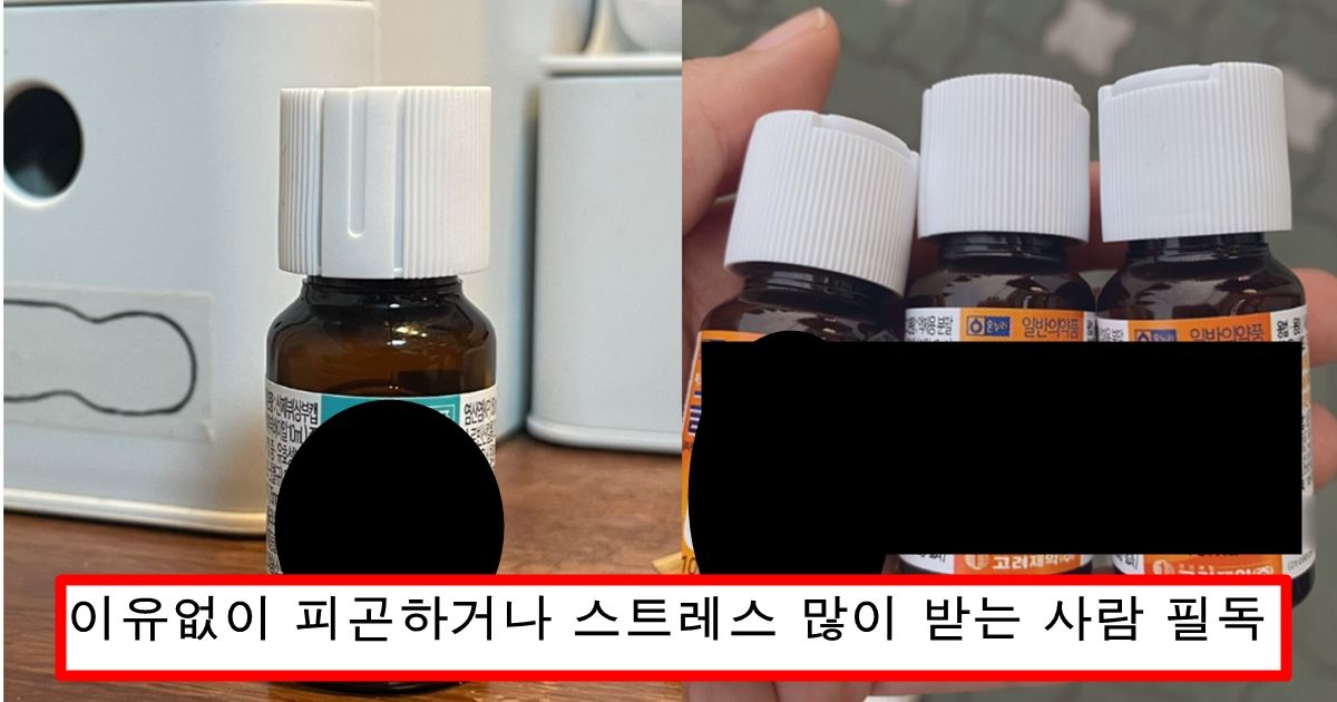 약사들이 직접 뽑은 효능 좋은 피로회복제 top10