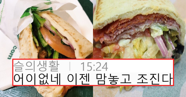 많은 사람들을 배신감에 떨게한 서브웨이 플랫브레드의 진실